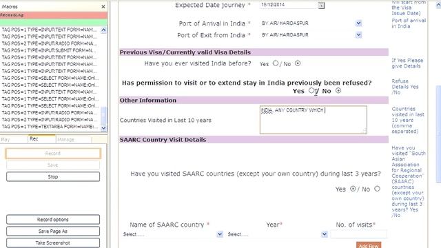Imacros setup + form fillup tutorial смотреть онлайн
