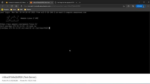AWS English Labs|Create Custom Website in Apache using New Dashboard 2021|AWS Tutorials|OneMinuteLa
