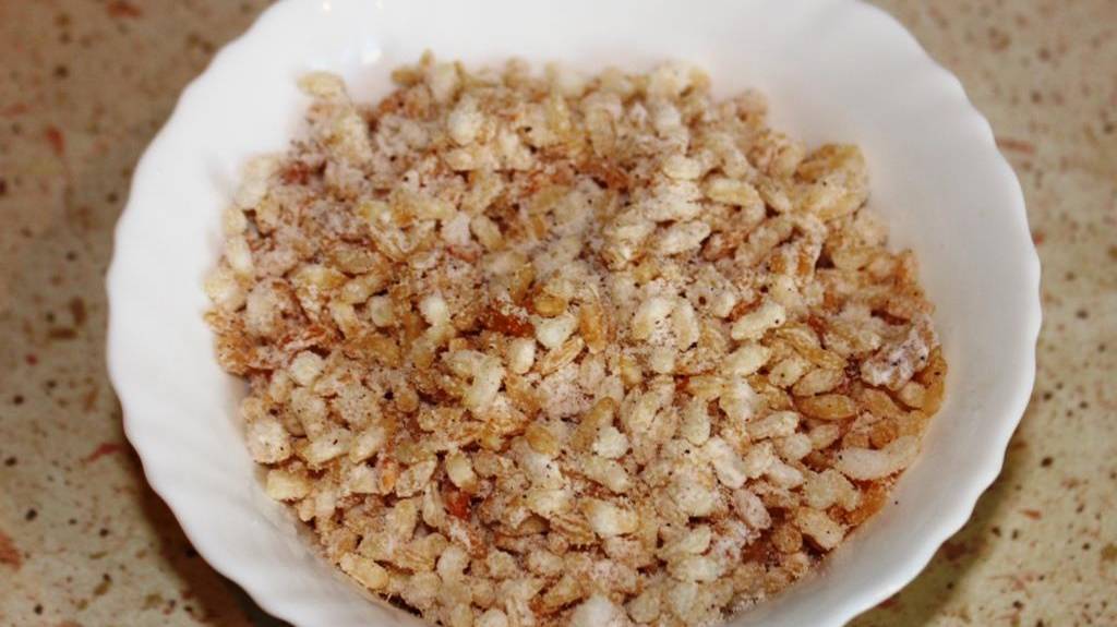 Воздушный рис, проверка рецепта. смотреть онлайн