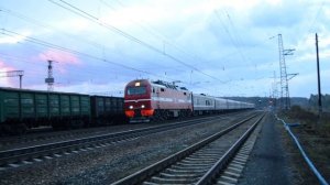 Вечерние поезда!