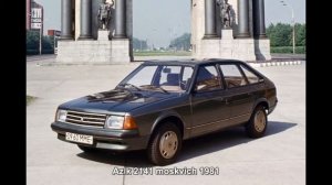 #691. Azlk 2141 moskvich 1981 (Prototype Car)