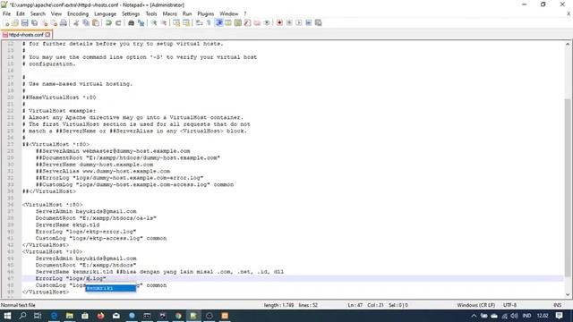 Make Virtual Local Domain & Virtual Host in Windows 10 смотреть онлайн