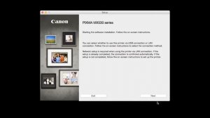 Canon PIXMA MX532 - Standard setup on a Mac