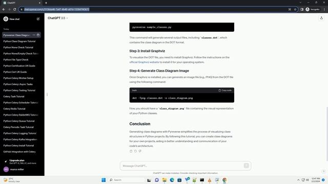 python class diagram generator