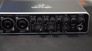 Behringer U-Phoria UMC204HD Review