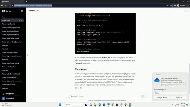 python tkinter mac
