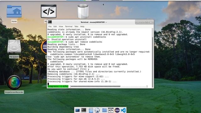 SIMPLE CODE BLOCKS INSTALLATION ON DEBIAN смотреть онлайн
