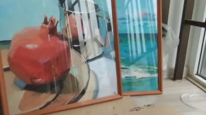 Как вставить репродукцию картины в раму 🌞 Украшаем стены