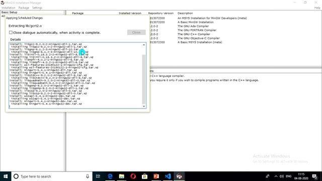 How to download and install MinGW compiler | setup path смотреть онлайн