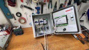 Генератор Elitech СГБ 9500 ЕАМ с родным автозапуском в паре с нормальным автозапуском