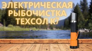Рыбочистка электрическая аккумуляторная для рыбы ТЕХСОЛ К7
