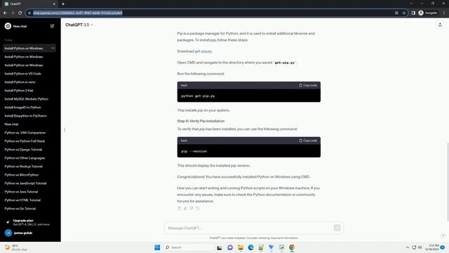 how to install python in windows cmd смотреть онлайн