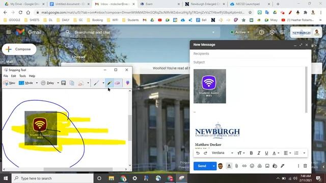 How to "Snip" an image using Windows Snipping tool смотреть онлайн