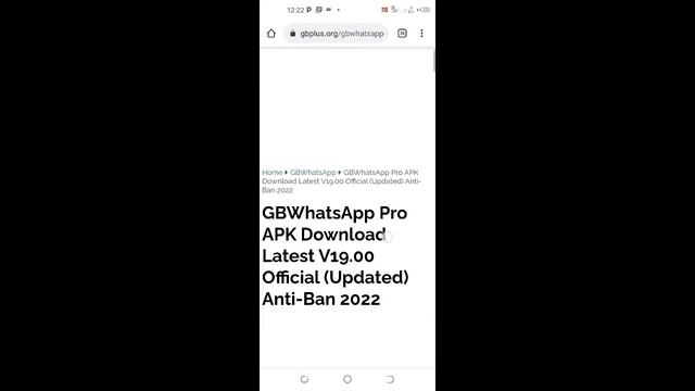 How to download the latest original gb what'sapp.  #gbwhatsapp #gbwhatsapp2022 #whatsapp_status