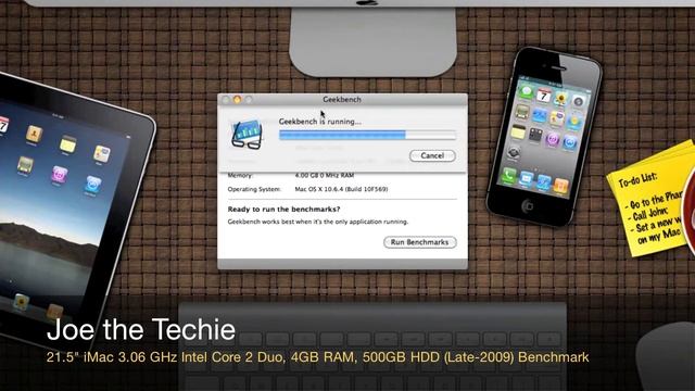 21.5" iMac Benchmark (Late-2009) смотреть онлайн