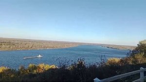 вид Волги с Безводного (Кстовский р-н)