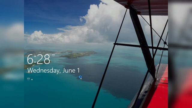 Lock Screen (Show lock screen background picture on the signe screen) in pashto