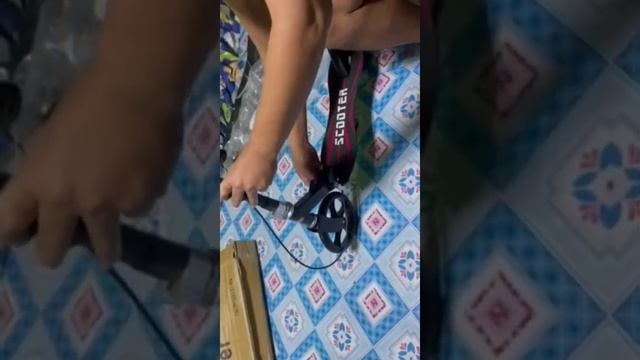 Unboxing my scooter from RDY Vlogs |Erma Mabscg #thanksforwatching смотреть онлайн