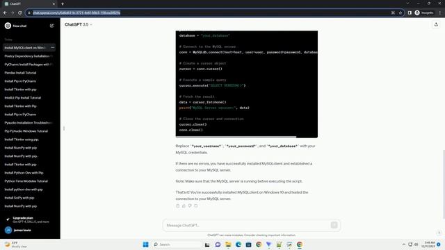 pip install mysqldb windows 10 смотреть онлайн