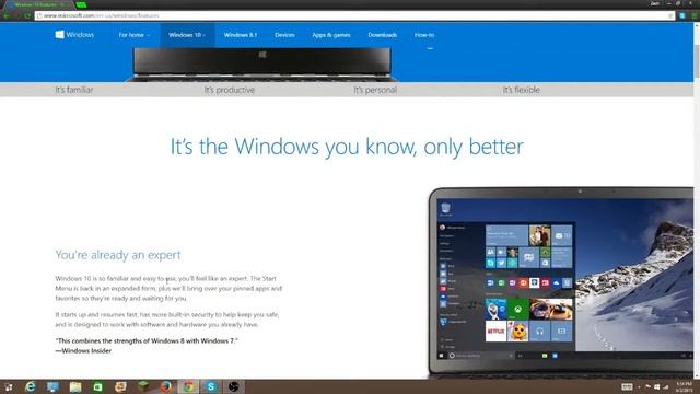 Windows 10 first look. Get windows 7 start back!! смотреть онлайн
