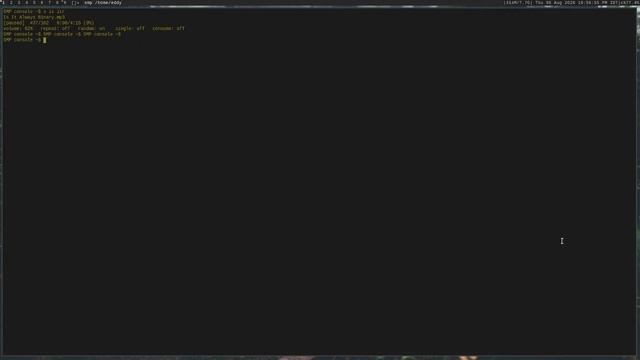 The minimalist way to listen to music on Linux! (MPD/SMP) смотреть онлайн