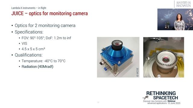 2023   ReThinking NewSpace Webinar - Lambda-X - Ultra-Compact optics for space exploration