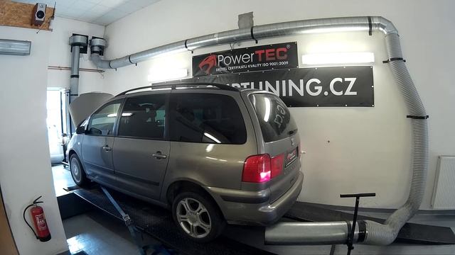 Chiptuning + Měření Výkonu Seat Alhambra 2.0 TDI PD 103 KW