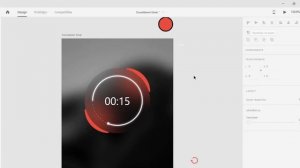 Daily UI Design Challenge | Countdown Timer App UI | Day - 13