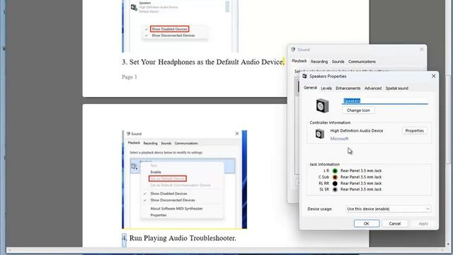 Fix Windows 11 not Recognizing Wired Headphones смотреть онлайн