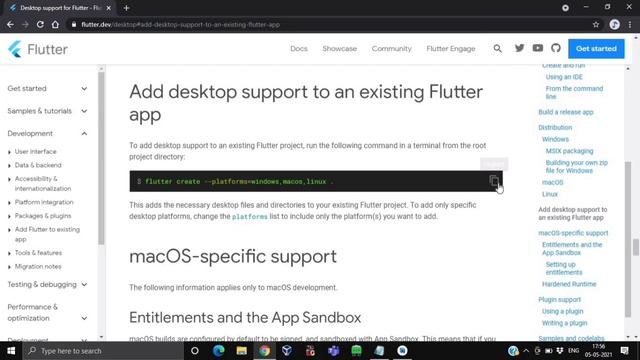 How to Create Desktop Apps in Flutter | Flutter Desktop Tutorial - I | Flutter 2.0 | @thetech-holic