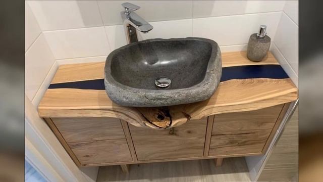 Мебель из массива дерева (слэба) / Solid wood furniture. смотреть онлайн