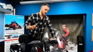 ИСПЫТАНИЯ НОВОГО СНЕГОХОДА OSM SM1000