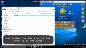 Song Bypass| Geometry dash no hack