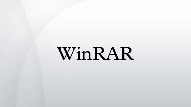 WinRAR