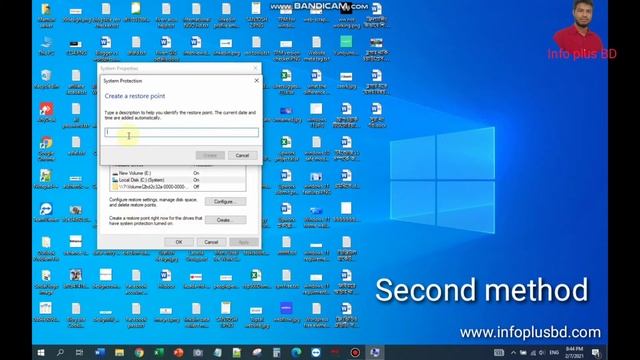 How to create restore point windows 10|| create restore point manually||restore point on computer смотреть онлайн