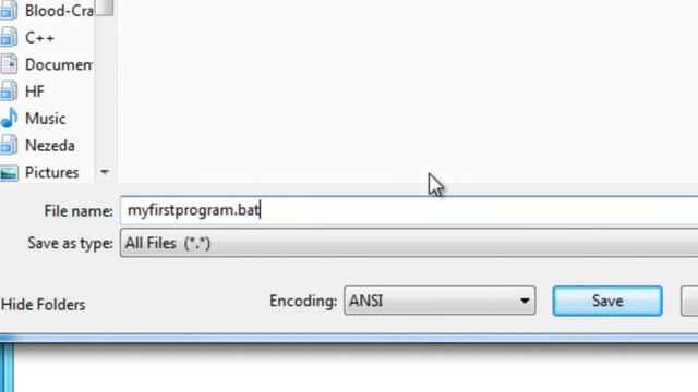 Batch-scripting [#1 Basic Commands] in windows