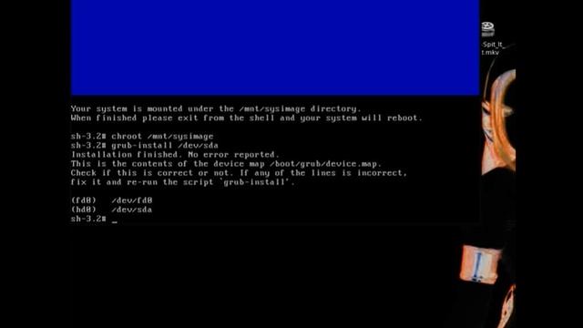 Rebuilding the MBR for the Grub Boot Loader on Linux - 002 смотреть онлайн
