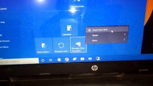 how to unpin bitlocker drive encryption from start menu in windows 10