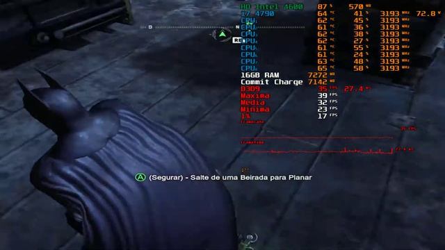 Batman - Arkham City - GamePlay - HD Intel® 4600 - On-Screen Information смотреть онлайн