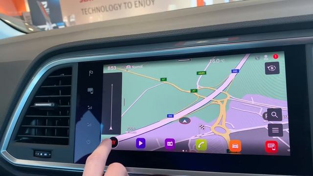 New SEAT Ateca head unit