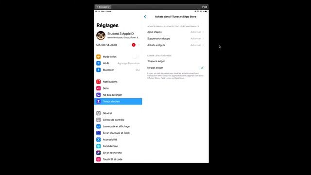 1344-iOS 13-Désactiver les achats in-App de iTunes et App Store via la fonction Temps d'écran d'iOS смотреть онлайн