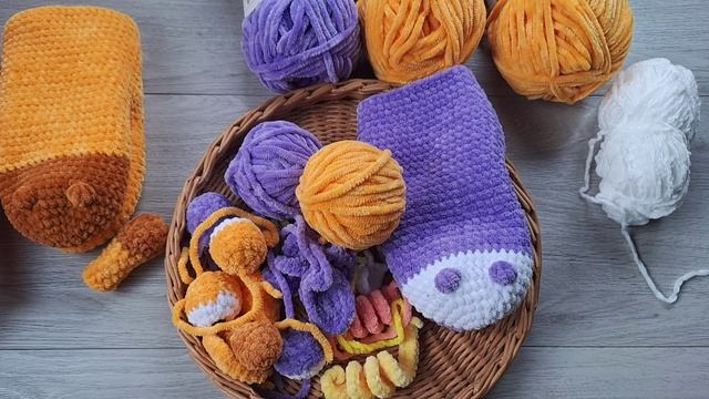 Обзор новой пряжи. Продажи игрушек на Озон. смотреть онлайн