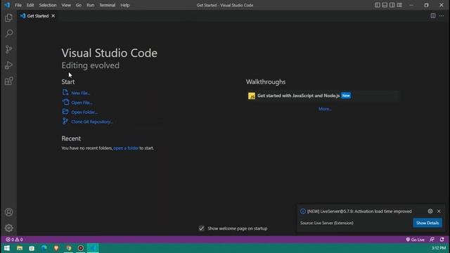 How to install Visual Studio Code on Windows 10/11 | HTML first lesson смотреть онлайн