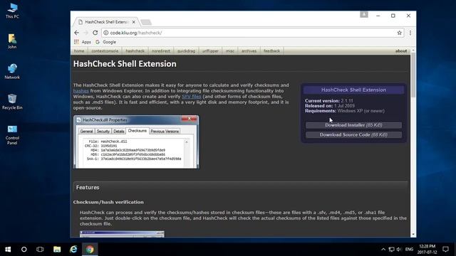 How to add checksum to windows right click menu смотреть онлайн