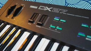 YAMAHA DX 7/ DX 27 / LOGIC PRO X/ TASCAM US 4X4