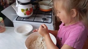 Получили подарок от Веронике для Савелия на День Рождения.Пеку хлеб.