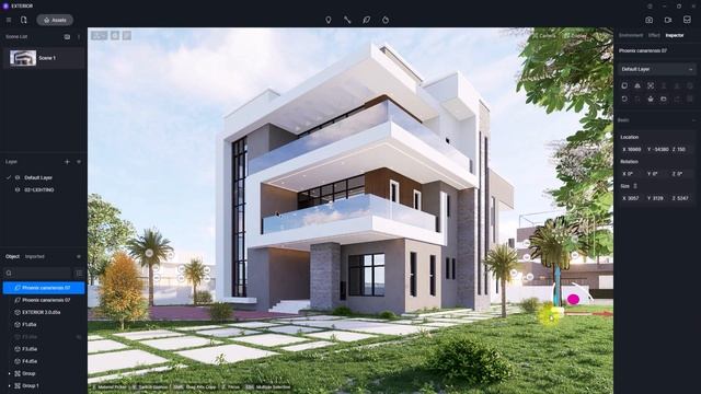 D5 Render Full Exterior Course 2.0 Beginners Guide