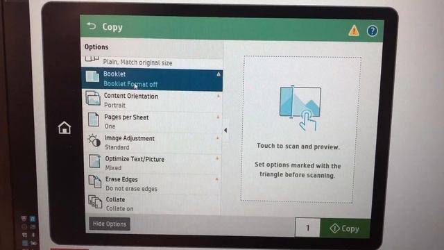 Copy booklet Format pada mesin A3 HP смотреть онлайн