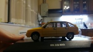 Обзор на масштабную модель автомобиля ИЖ - 2126 в обвесе Ника от Автолегенды новая эпоха.