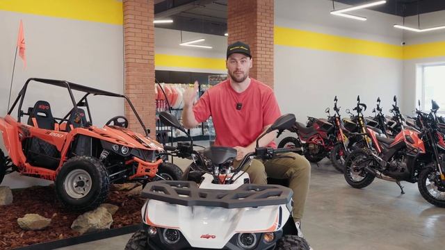 Квадроцикл ( Квадрицикл ) Kayo au180 | ОБЗОР смотреть онлайн